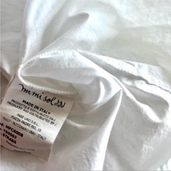 Mimisol girls beaded white blouse - Picture 9 of 10